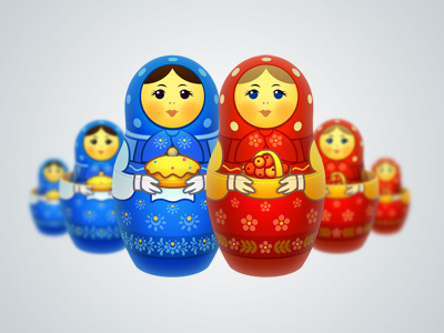 matreshka icon, author, matrix, mother, russia